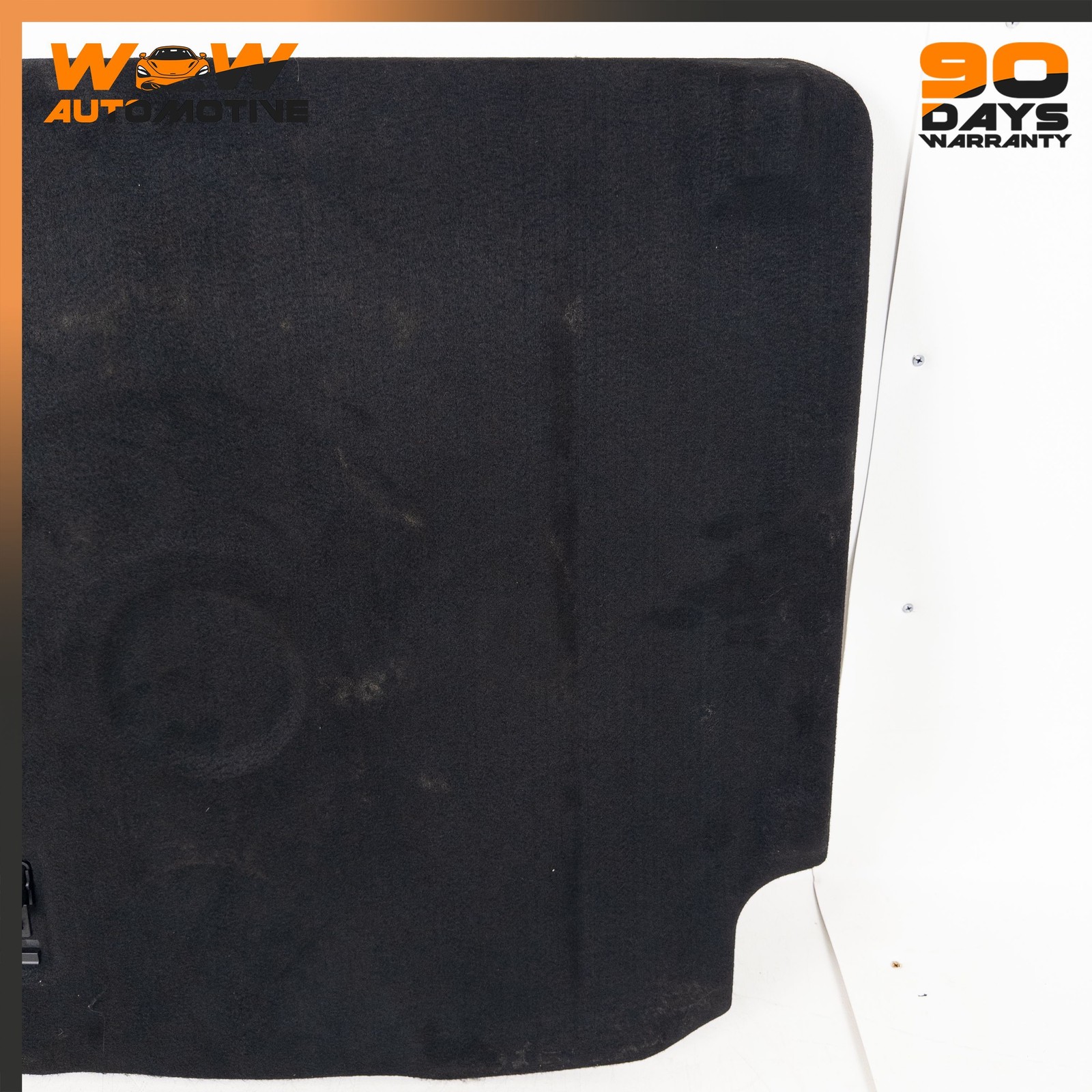 12-17 BENTLEY CONTINENTAL GT REAR  BOOT FLOOR SPARE TIRE COVER PANEL BLACK OEM