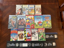 Lot of 19 Disney Etc Classic HTF OOP RARE Movies Cartoons Kid's Family VHS Tapes