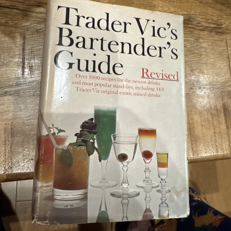 Trader Vic’s Bartender’s Guide