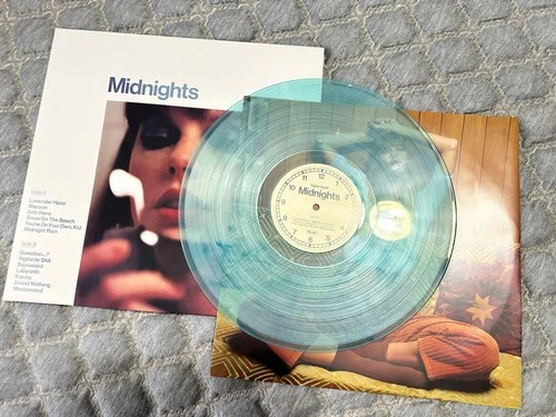 Taylor Swift – Midnights Moonstone Blue Vinyl LP – New