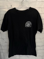 Oneil MODERN FIT Black Graphic Print Tee 100 Cotton EUC Men's Size Medium