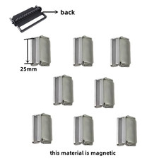 Rust Free 8 Pcs Genuine Stainless Steel Suspender Clip,Bed Sheet Clip with insid