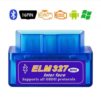 Mini ELM327 V2.1 Bluetooth OBD2 Car Diagnostic Scanner Tool Code Reader Android