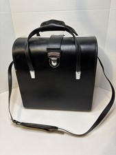 Vintage Leather Camera Bag/hard Case, With Lens Storage  35mm Camera Storage