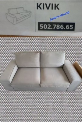   IKEA Kivik Bezug für 2 -er Sofa Orrsta hellgrau 502.786.65 NEU OVP Husse