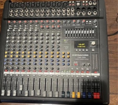 Dynacord Original Made In Germany Live Band mixer cms 1000