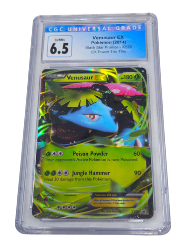 Venusaur-EX graded CGC 6.5 for sale on eBay