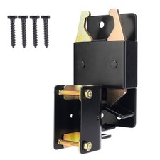 2 Way Heavy Duty Lockable Gate Latch, Black Anti-Sag Farm Gate Latch, Two-Way...