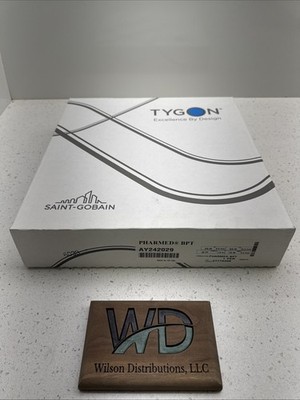 Tygon AY242029 PharMed BPT Biocompatible Tubing  ''IN  X  '' X 1/8''  (25Feet)
