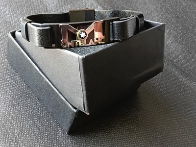 Montblanc Leather Strap Bracelet