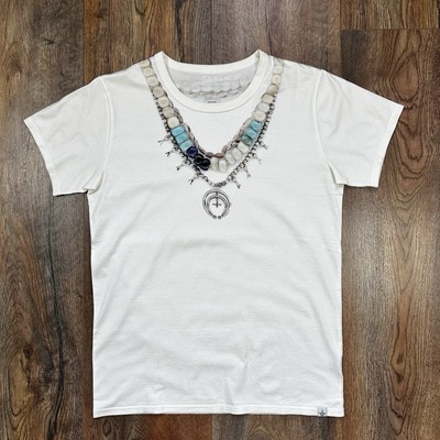 Men's T-shirt Visvim INYAN CREW 2(m) Made in Japan White