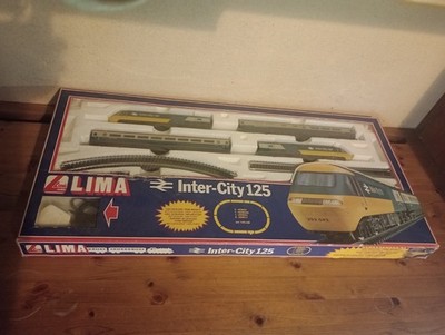Vintage Lima Models Intercity 125 Train Set Boxed 00 gauge retro working  UK