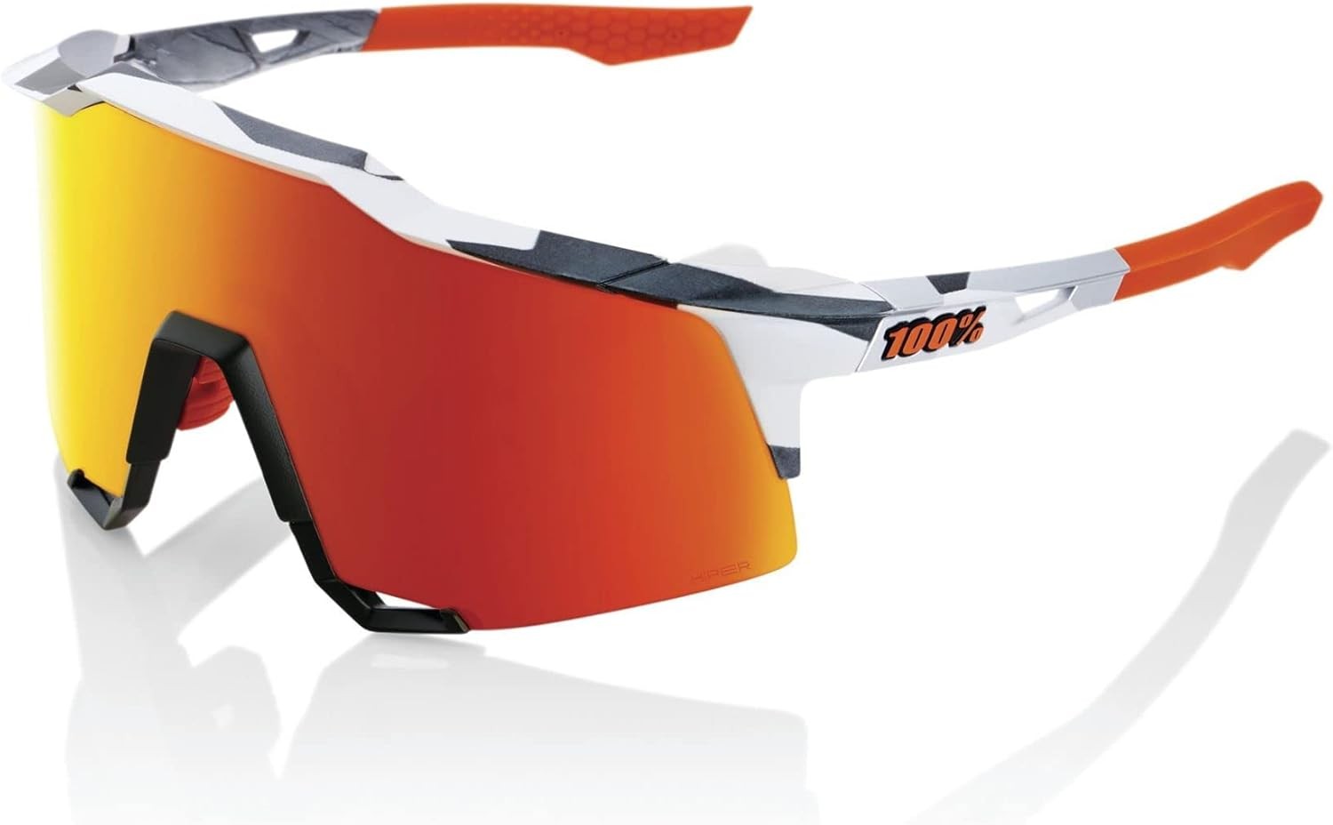 Ultra Hd Grey Camo Safety Glasses With Multilayer Mirror Lens 100 Uv Protection