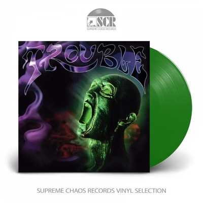 TROUBLE - Plastic Green Head  [GREEN LP]