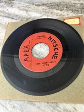 1961 DOO WOP - SHEPPARDS - TRAGIC - 45 RPM, without  ECHO ON APEX LABEL NM