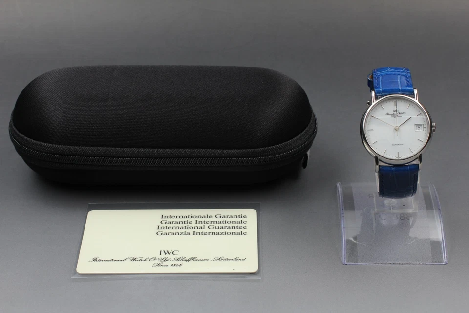 [Exc+5] IWC Portofino 3513024 Cal.37521 Automatik 33mm weißes Zifferblatt Herrenuhr - Bild 2 von 4