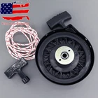 Pull Recoil Starter For Tecumseh HSSK50 HSK70 4-5HP Snow Blower