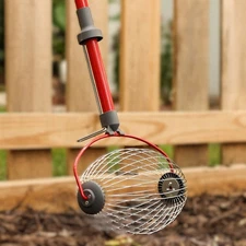 ROTARY GRABBER ROLLER TOOL Apples Nuts Balls Fruit Picker Upper 