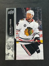 2021-22 Calvin de Haan Base Upper Deck #290 NM Chicago Blackhawks