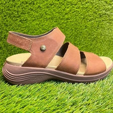 Kuru Coda Muse Womens Size 9 Brown Beach Walking Outdoor Leather Strappy Sandals