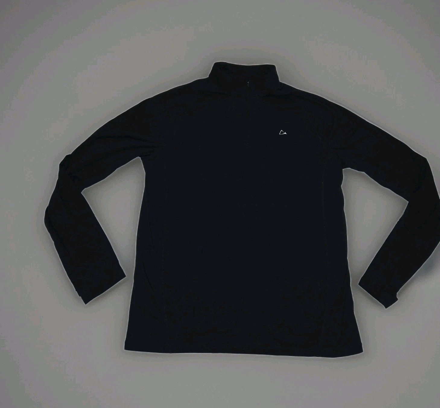 Paradox 1/4 Zip Merino Wool Blend Base Layer Top Mens L Performance Running hike