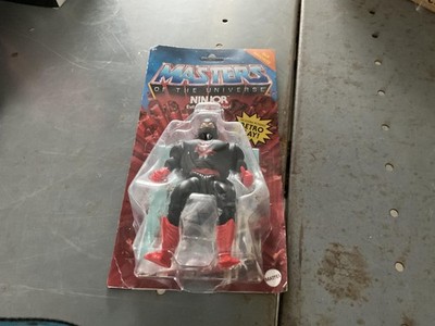 Mattel Masters Of The Universe Ninjor Action Figure Bow Sword Card Damaged