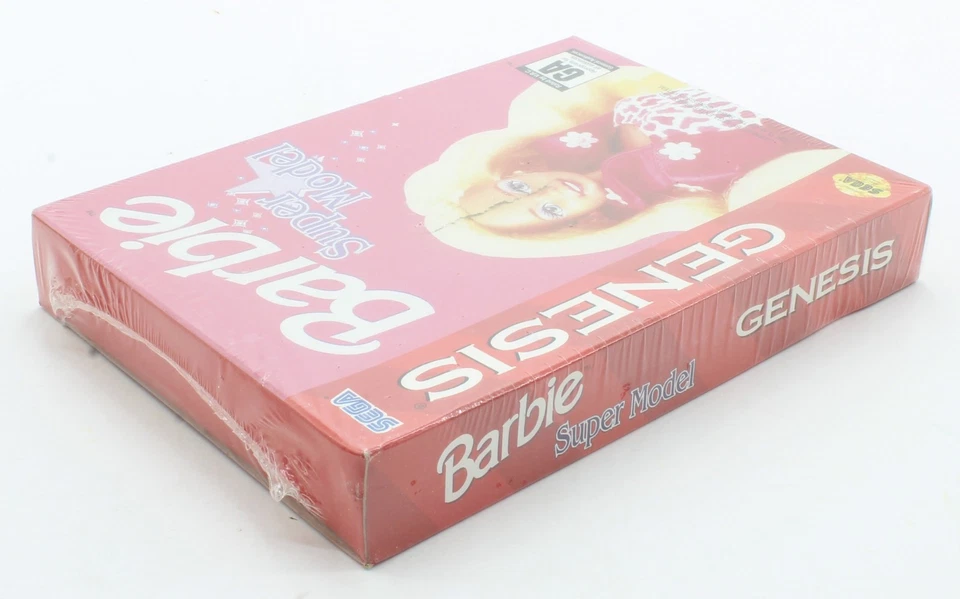 Barbie: супермодель (картонная коробка) Sega Genesis - запечатанный RTB - 1993 - Изображение 4 из 4