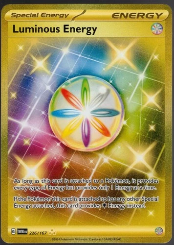Pokemon TCG- Luminous Energy 226/167 Hyper Rare SV:Twilight Masquerade NM