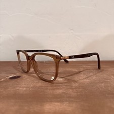 Ray-Ban RB7211 8207 Transparent Brown Eyeglass Frame 52-19-145 FRAME ONLY