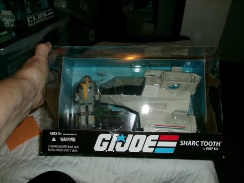 2008 GI JOE Sharc Tooth with Deep Six Set -MIB