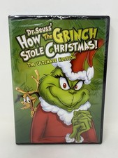Dr. Seuss' How The Grinch Stole Christmas  Ultimate Edition DVD, New  Sealed 