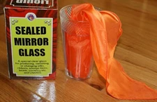 Sealed Mirror Glass -- watertight seams for use with liquids or solids   TMGS