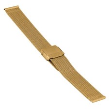Cinturino Orologio Milanese/Maglia, Altezze 1,5 MM, Larghezza 20 MM, Oro