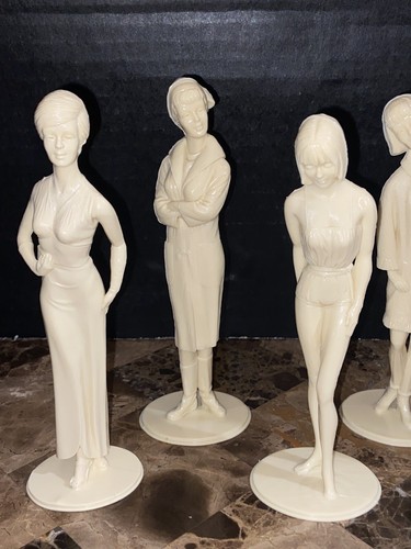 8 Marx 1964 Campus Cuties Figures 6" Original 1st Series Set Andy Yanchus Minty! - Picture 2 of 5
