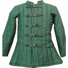 Medievel Gambeson,Thick padded Coat Aketon vest Jacket Armor, Gift for him