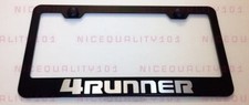 4 Runner 4runner Stainless Steel Finished License Plate Frame Holder Rust Free