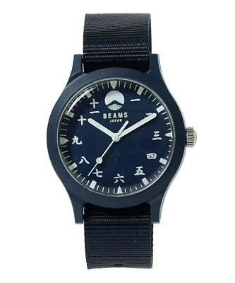 BEAMS JAPAN Original Japanese Kanji Numeral Watch Unisex BEAMS JAPAN Original Japanese Kanji Numeral Watch Unisex