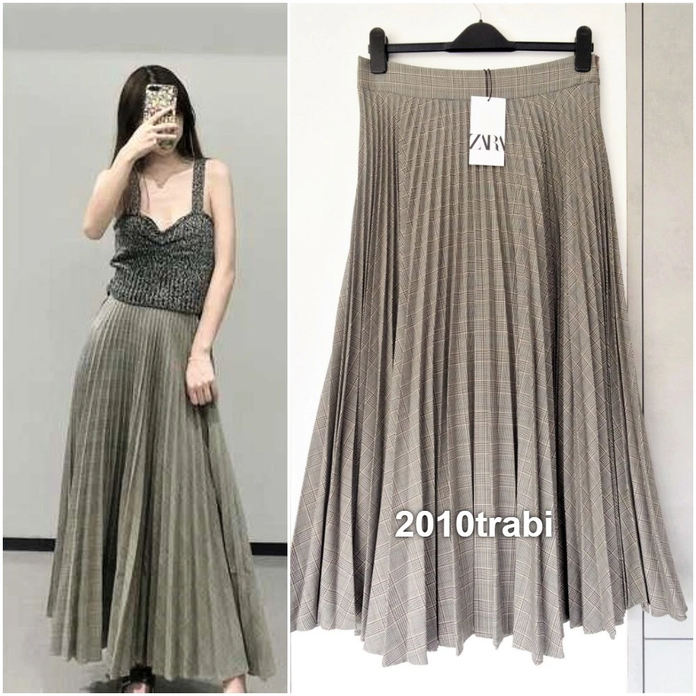 Tan grey skirt cheap