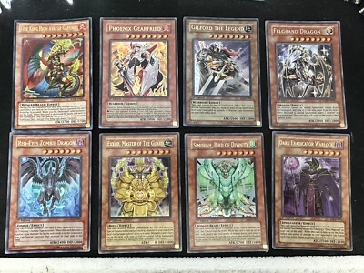 yugioh first structure deck Yugioh Set Of 8 Structure Deck Front Card All 1st Edition