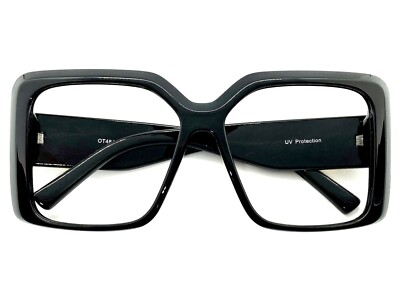 メガネ・老眼鏡 QuietFrames Silent Black Geometric Prescription Glasses 21035 Black - Cheap Glasses 123