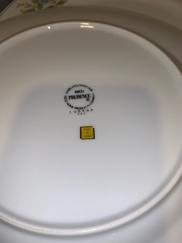 Rare Find Prudence Fine China 343 LUGANO 3 Plates 4 Bowls - Picture 6 of 7