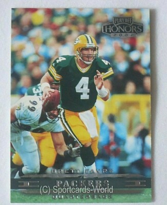 Brett Favre - 2002 Playoff Honors #32 - Green Bay PACKERS Playercard
