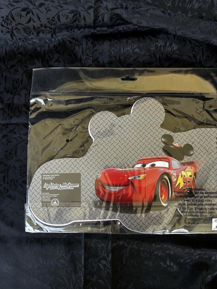 Lightning McQueen Coloring Book Disney Cars Shaped Notepad Coloring