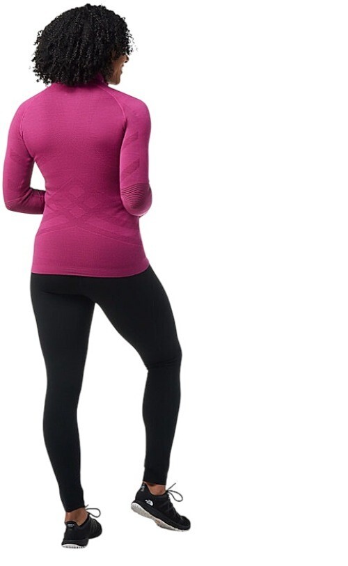 NWT Smartwool Women's Intraknit Merino Sport Full Zip Jacket Large Fuchia $230