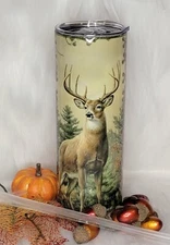 New 20 oz Deer Sublimation Tumbler