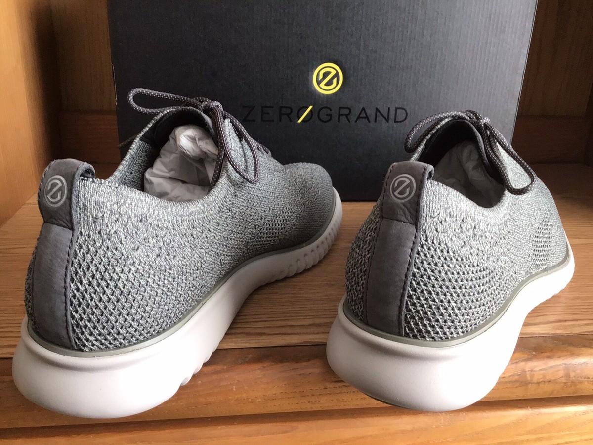 Cole Haan 2.0 Zerogrand Stitchlite Shoe Shadow Grey Men Size 