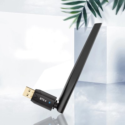 Bluetooth 5.4 Adapter 100M Long Range Bluetooth Dongle EDR USB For PC & Desktoxx