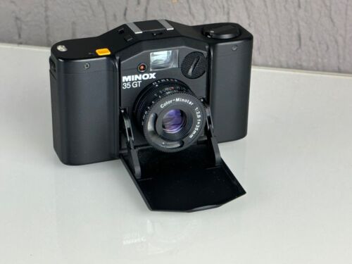 Minox GT 35mm Point & Shoot Film Camera Compact Black - Zdjęcie 1 z 5
