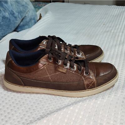 AMERICAN EAGLE EUC MENS SIZE 15 MEMORY FOAM BROWN LEATHER OXFORDS SHOES AMERICAN EAGLE EUC MENS SIZE 15 MEMORY FOAM BROWN LEATHER  main image 2