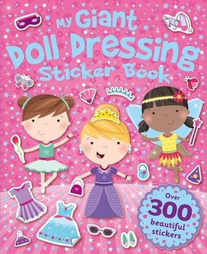 Giant Doll Dressing Activity Book-dressing up book NEW - Picture 1 of 6
